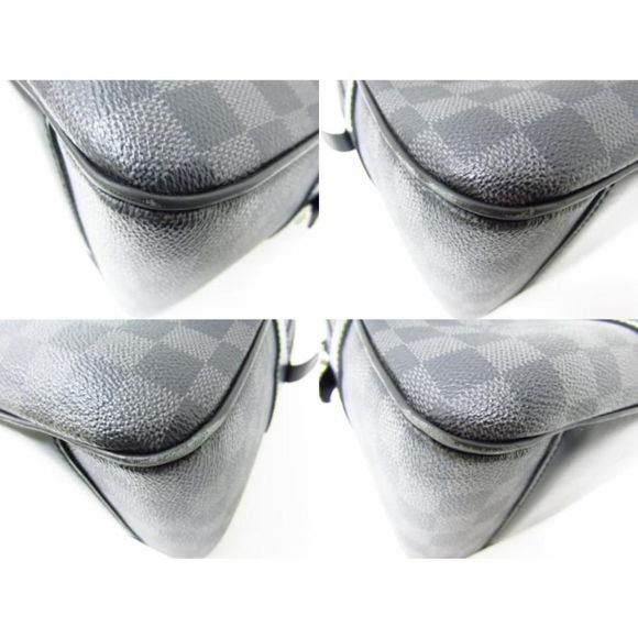 Louis Vuitton Graphite Porte Document Voyage Black - Picture 4 of 9